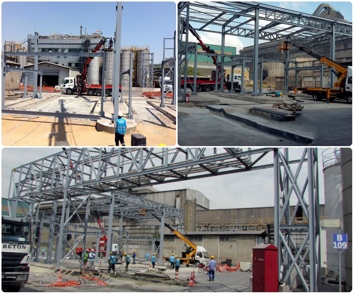 Industrial Construction Site